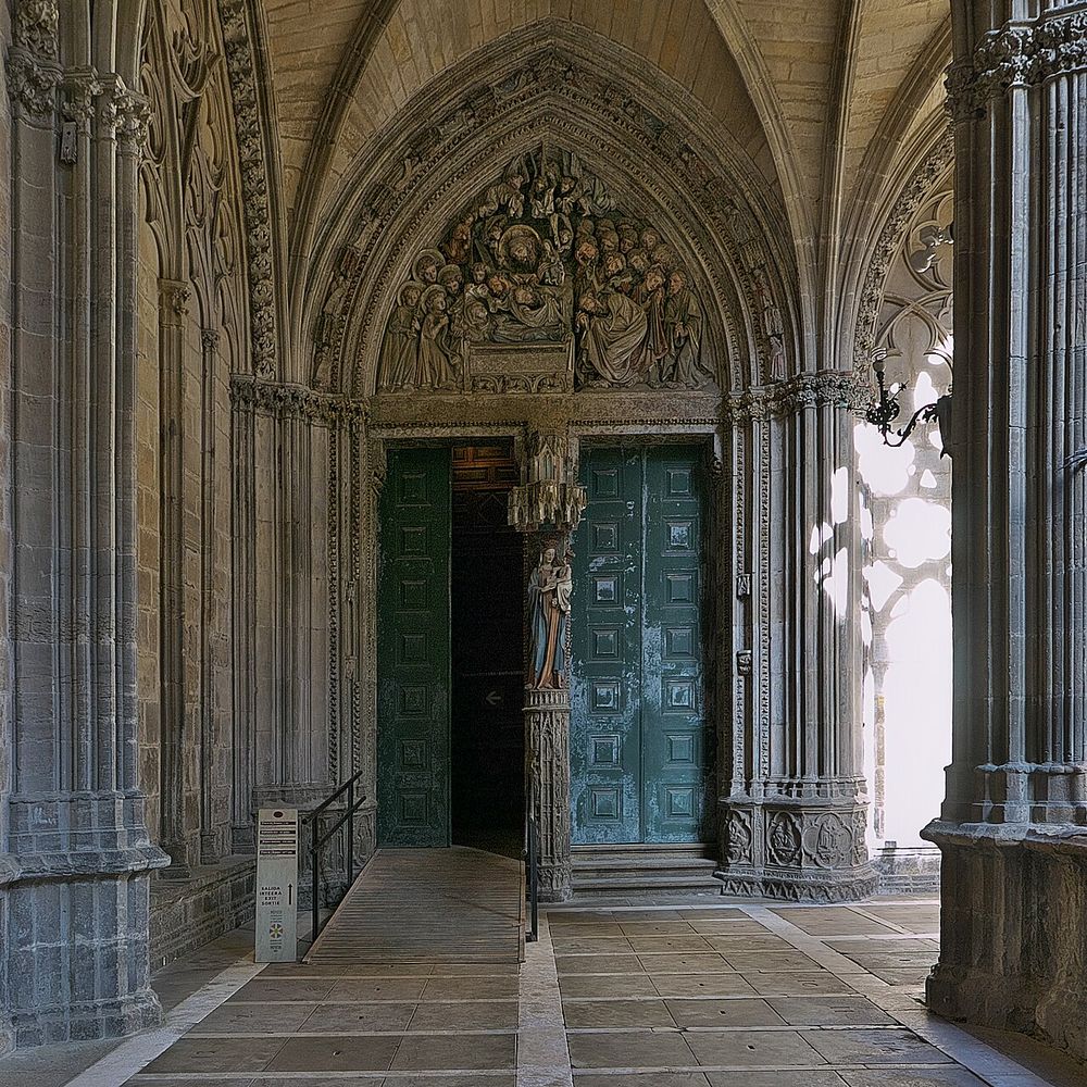 Catedral de Pamplona, Anónimo (varios maestros; en 1439, Jehan Lome dirige la cabecera)