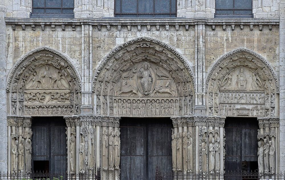 Pórtico Real de Chartres, Anónimo