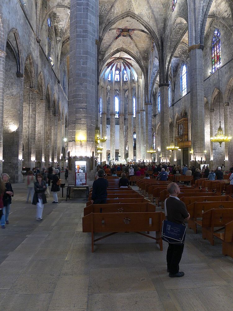 Santa María del Mar, Berenguer de Montagut y Ramon Despuig