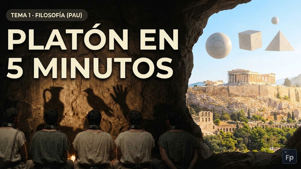 Vídeo: Platón en 5 minutos: Ideas, caverna, alma y filósofo-rey | Historia de la Filosofía · Tema 1 (PAU)