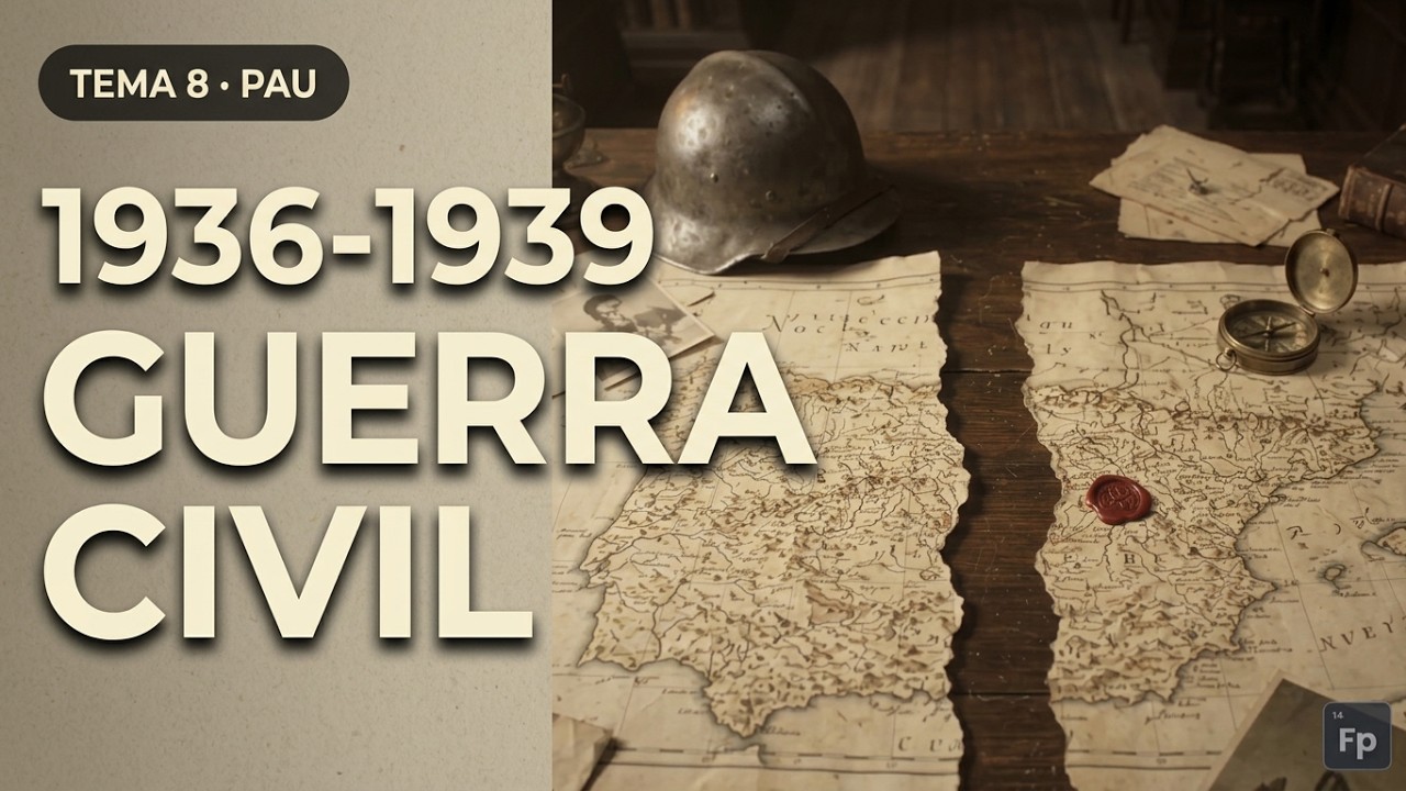Vídeo del Tema 8 de Historia de España: La Guerra Civil