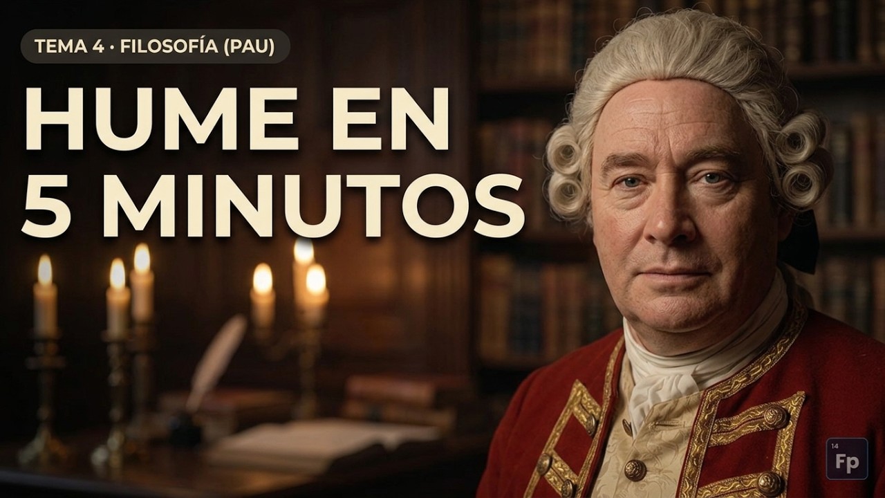 Vídeo del Tema 4 de Historia de la Filosofía: Hume